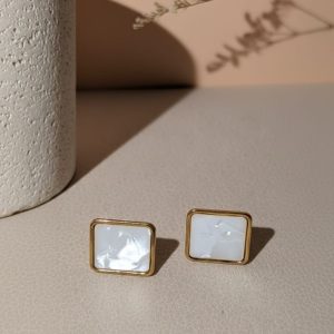 Minimalist Square Earrings