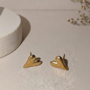 heart earrings