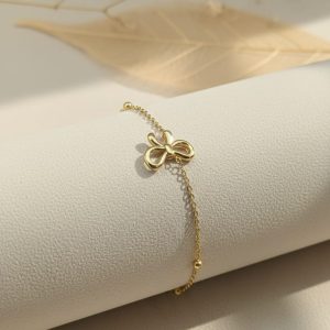 Golden Bow Bracelet