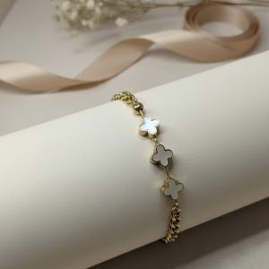 Clover Charm Bracelet